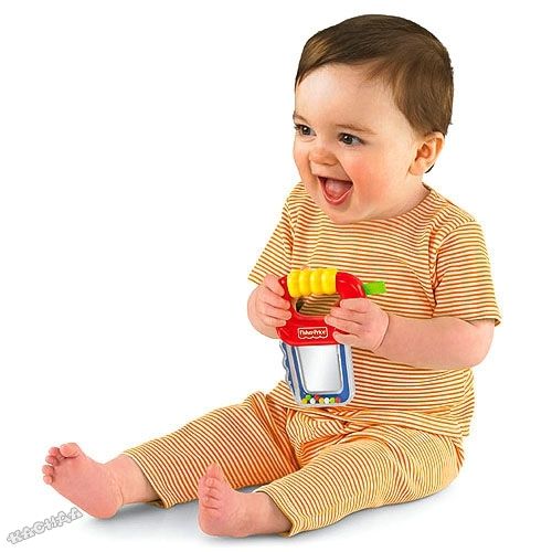Fisher Price - Дрънкалка *Трион* с огледалце
