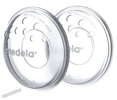 Medela - Предпазители за разранени зърна BreastShells 2 бр,
