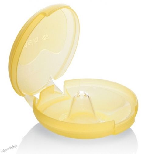 Medela - Силиконови зърна за кърмене в кутия Contact Nipple Shields - размер S