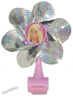 Stamp - Вятърна въртележка за детски велосипед BARBIE