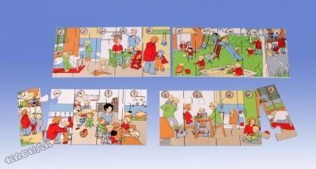 Beleduc Детски пъзел от дърво 24+месеца.