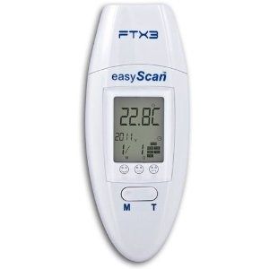 Visiomed Термометър за ухо и чело EasyScan - бял