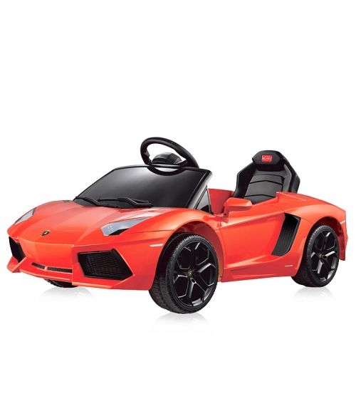 Детска акумулаторна кола Chipolino Lamborghini Aventador - Оранжева