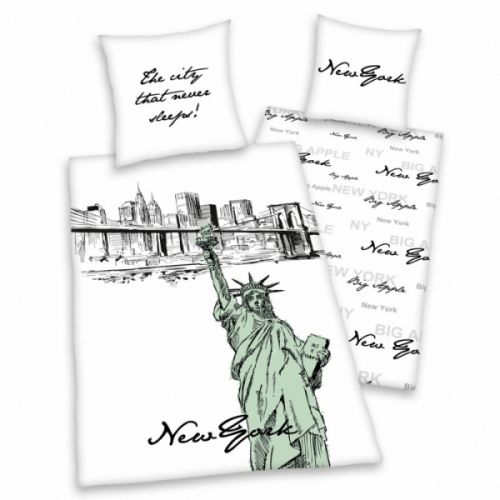 Детски спален комплект Herding New York Art с цип