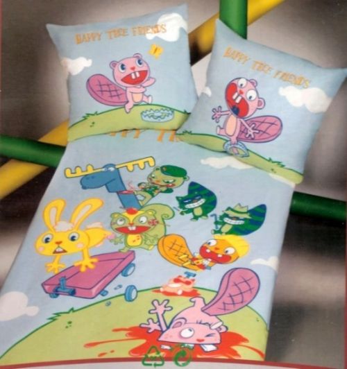 Детски спален комплект Herding Happy Tree Friends