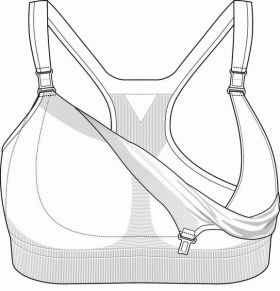 Medela Сутиен за бременни и кърмещи майки EVA Bra