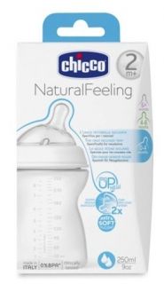 Chicco Шише за хранене Step Up 2 2 м+