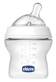 Chicco Natural Feeling Шише за хранене 0+