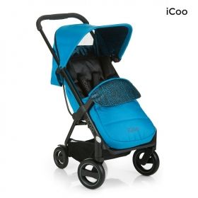 Комбинирана бебешка количка I'Coo Acrobat Fishbone Blue