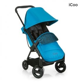 Комбинирана бебешка количка I'Coo Acrobat Fishbone Blue