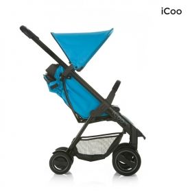 Комбинирана бебешка количка I'Coo Acrobat Fishbone Blue