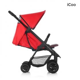 Комбинирана бебешка количка I'Coo Acrobat Fishbone Red