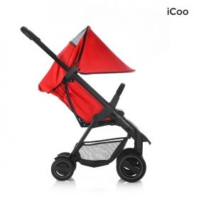 Комбинирана бебешка количка I'Coo Acrobat Fishbone Red