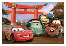 Детски пъзел 2в1 Колите The Cars Lisciani 108 части