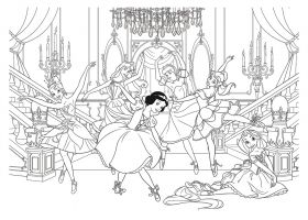 Детски пъзел 2в1 Принцеси Disney Princess Lisciani 250 части