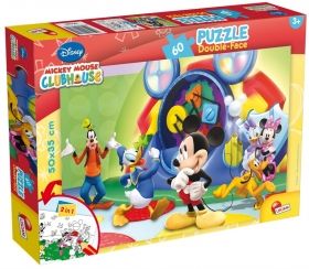 Детски пъзел 2в1 Club House Mickey Mouse Lisciani 60 части