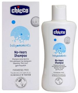 Chicco - Бебешки шампоан за коса Baby Moments 200 ml.