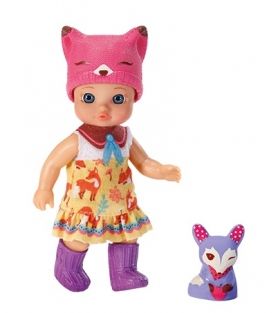 Zapf Creation Mini Chou Chou Мини кукла Judy с лисиче