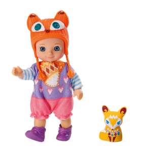 Zapf Creation Mini Chou Chou Мини кукла Lucky с лисиче