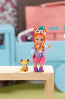 Zapf Creation Mini Chou Chou Мини кукла Lucky с лисиче