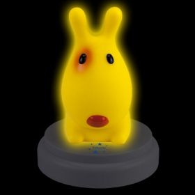 LED Нощна лампа за детска стая с таймер Alecto *Жълто Куче*
