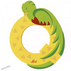 Sevi - Дървена буква Q - Quetzal