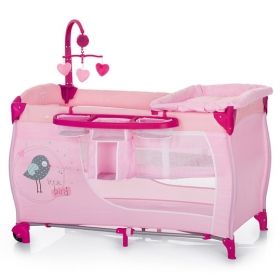 Hauck - Сгъваема кошара за сън и игра BabyCenter Birdie