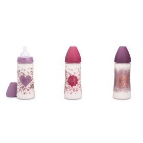 Шише за хранене Suavinex Haute Couture 360мл 3P S PREMIUM B