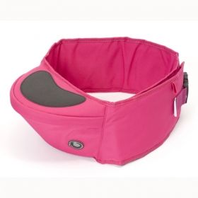 Hippychick Колан-седалка с твърда основа HipSeat Hot Pink