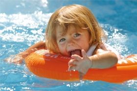 Freds Swim Academy - Надуваем пояс SwimTrainer Classıc (0-4 години) Червен