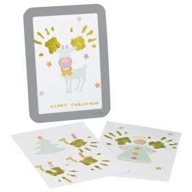 BabyArt Рамка за отпечатък с боички за Коледа