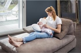 Babymoov - Възглавница за бременни и кърмене Mum&B Soft White