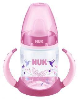 NUK FC РР шише 150мл с накрайник ТПЕ за сок 6+ мес.