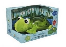 Нощна музикална лампа за детска стая *Жаба* CLOUD-B Tranquil Frog
