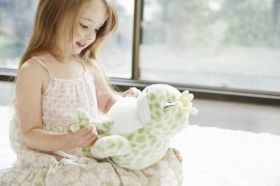 Светеща музикална играчка *Жаба* Cloud-b Twinkling Firefly Frog