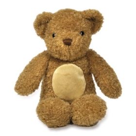 Плюшено мече с туптящо и светещо сърце Cloud-b Glow Cuddle Bear Toffee