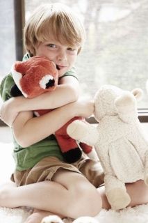 Нощна прожекционна лампа за детска стая *Лисица* Cloud-B Twilight Buddies Fox