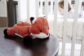 Нощна прожекционна лампа за детска стая *Лисица* Cloud-B Twilight Buddies Fox