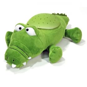 Нощна прожекционна лампа за детска стая *Алигатор* Cloud-B Twilight Buddies Alligator