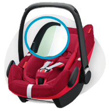Бебешко столче за кола Maxi Cosi Pebble Plus (0-13kg) Red Orchid
