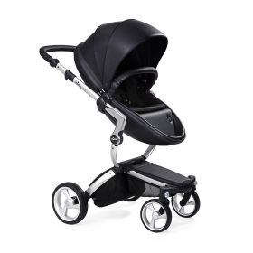 Бебешка комбинирана количка MIMA Xari FLAIR Black Black