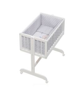 Interbaby Дървена кошара Co-Sleeping Bad  *Family Blue*