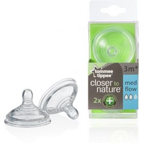 TOMMEE TIPPEE Биберон анти-колик 3м+ 2 капки