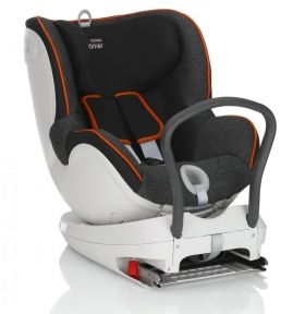 Столче за кола (0-18 кг) Britax Romer DualFix Black Marble 
