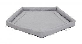 Килимче кошара за игра BabyDEN Grey/Denim