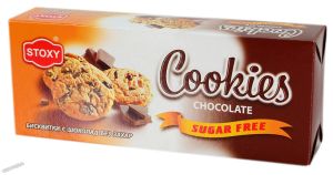 Бисквити с шоколад без захар - 180 гр.
