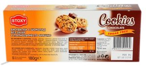 Бисквити с шоколад без захар - 180 гр.