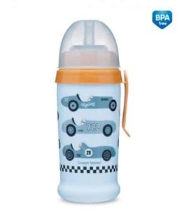 Canpol - Спортна нетечаща чаша със сламка 'Racing' , 350 мл