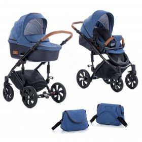 Tutis Zippy Бебешка количка 2в1  Viva Life 076, Blue Indigo
