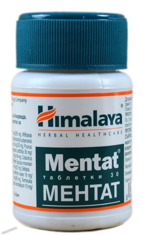 Himalaya Ментат за грижа за мозъчната дейност 30 таблетки